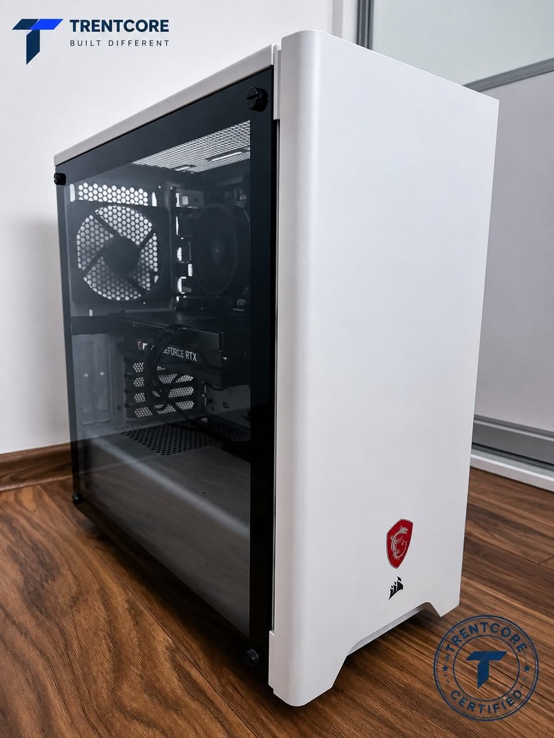 Ready. Ryzen 5 2600 + RTX 3060 Ti.